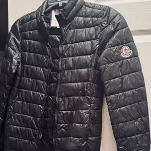 Moncler Black Quilted Down Puffer Jacket